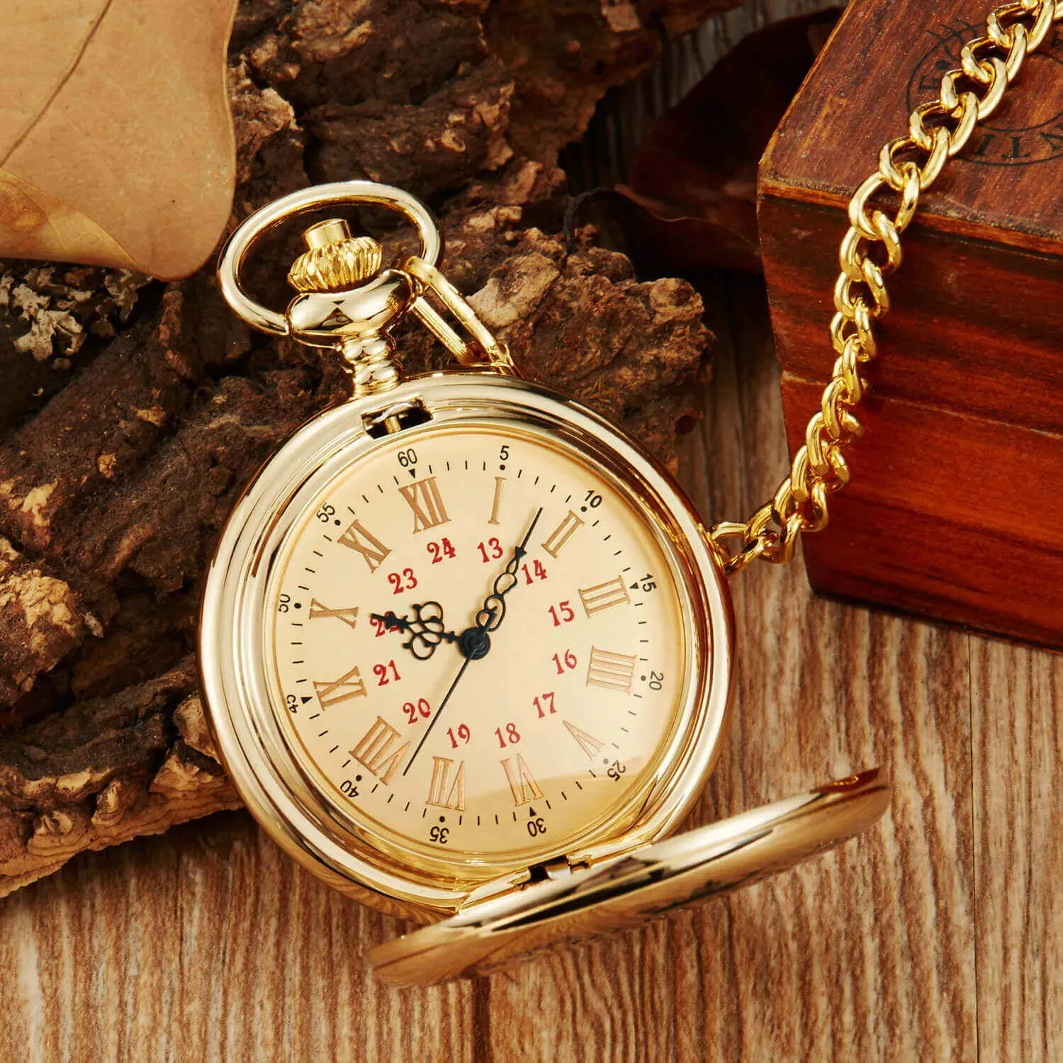 🎅49% off before Christmas 🥳2023 To My Son Quartz Pocket Chain Watch⌚
