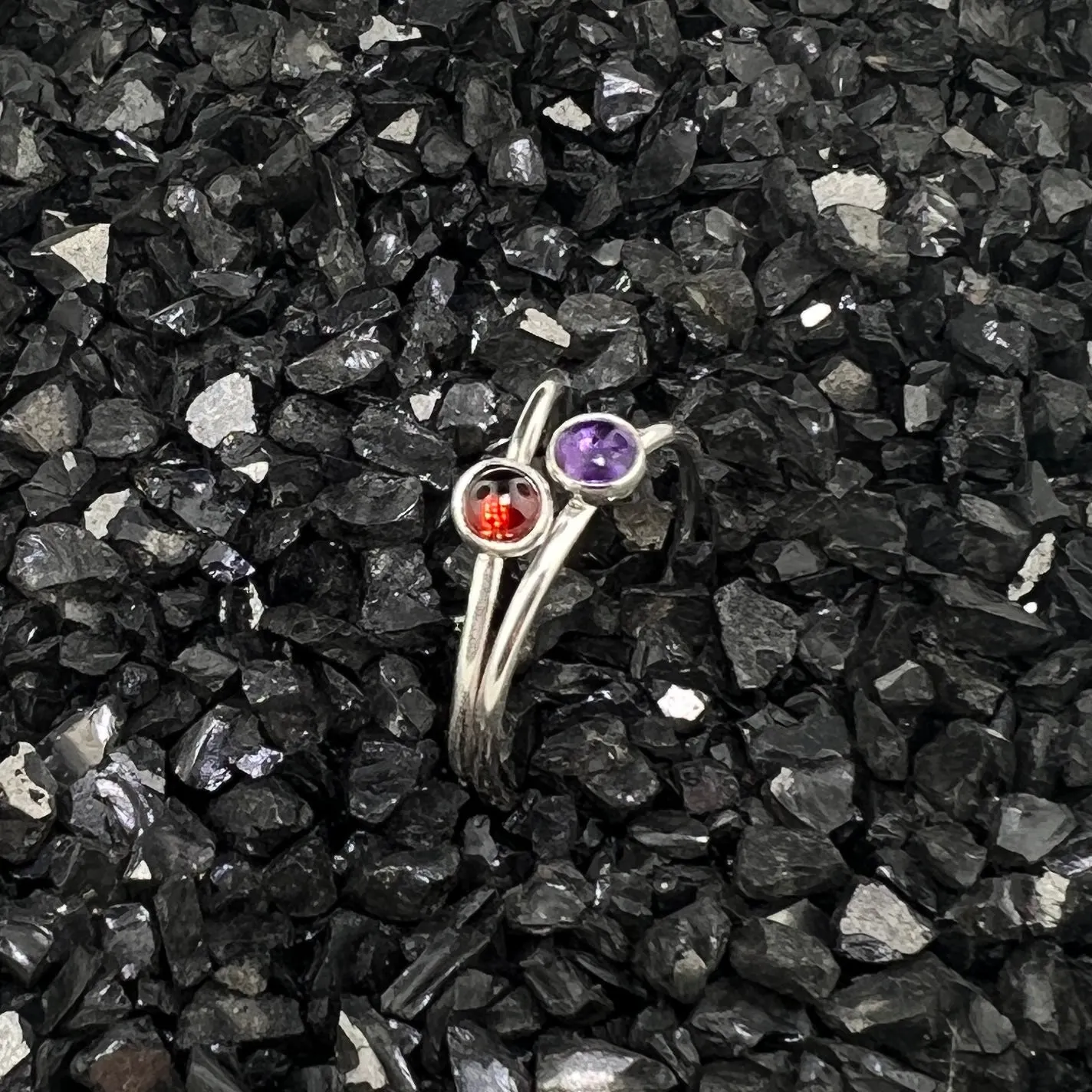 4mm Stone Stacker Ring