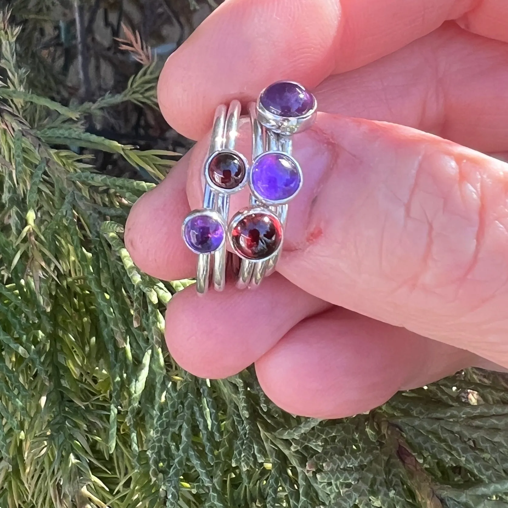 4mm Stone Stacker Ring