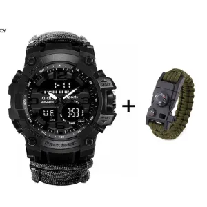 5-IN-1 Survival Bracelet Watch