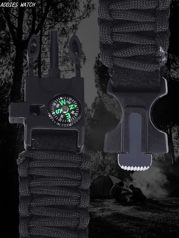 5-IN-1 Survival Bracelet Watch