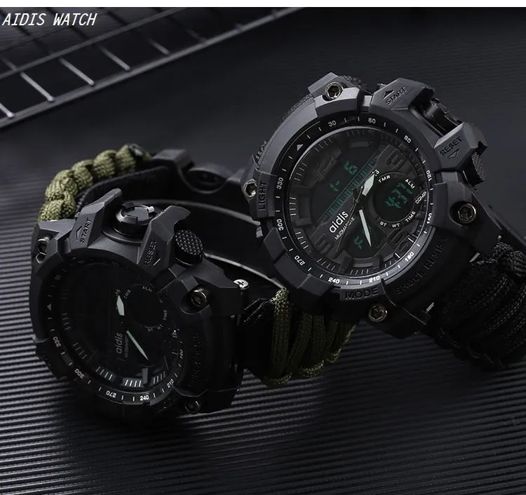 5-IN-1 Survival Bracelet Watch