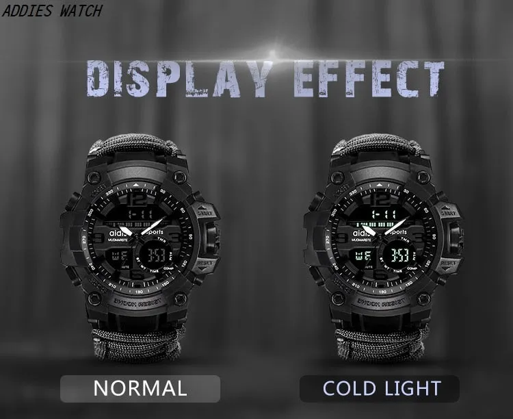 5-IN-1 Survival Bracelet Watch