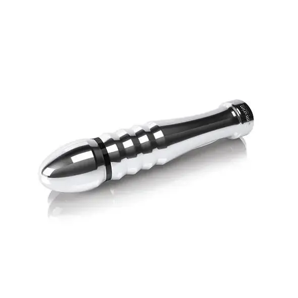 5-inch Mystim Stainless Steel Silver Electrastim Penis Dlldo