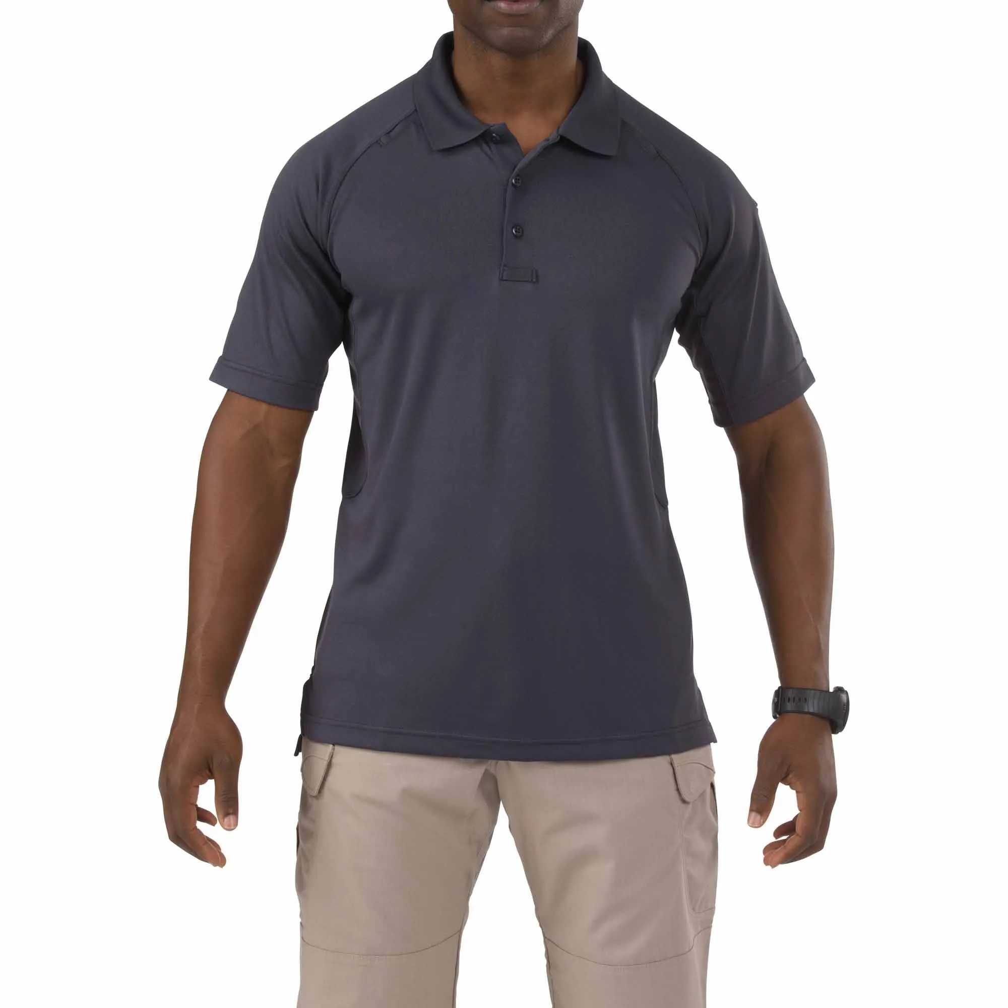 5.11 Tactical Performance Short Sleeve Polo Charcoal