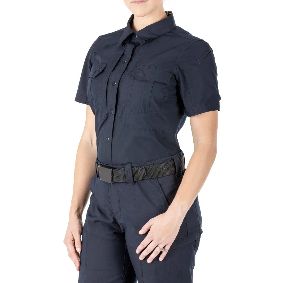 5.11 Tactical Womens Stryke Short Sleeve Shirt Dark Navy