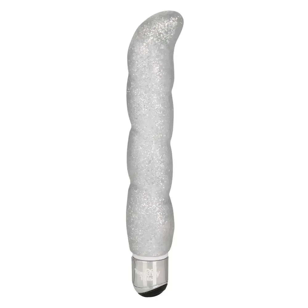 5.25-inch Colt Silver Ribbed G-spot Vibrator with 10-functions