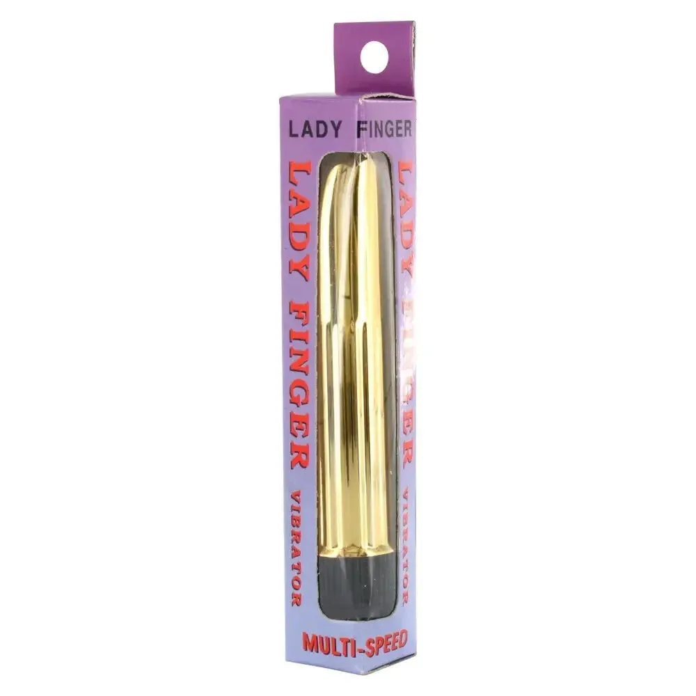 5.5-inch Seven Creations Gold Multi Speed Mini G-spot Vibrator