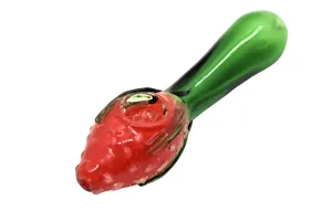 5.5" Strawberry Themed Hand Glass - (1 Count)