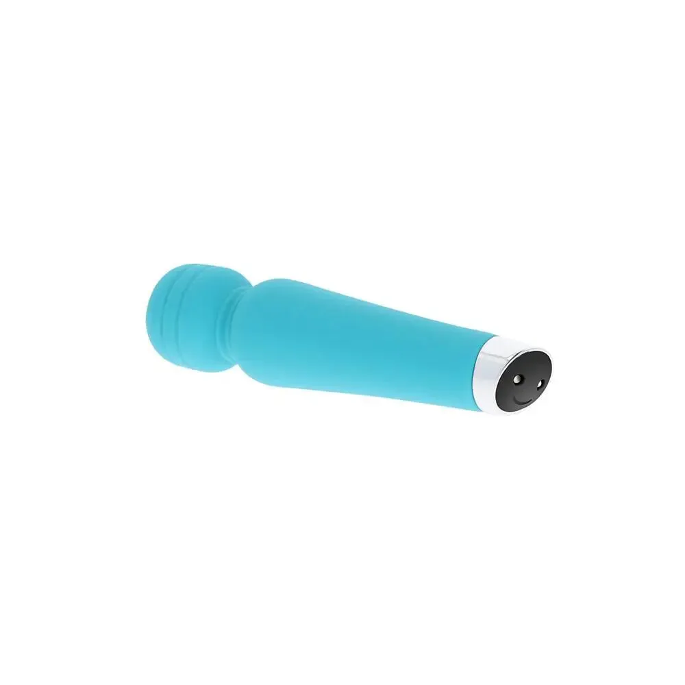 5.7-inch Toyjoy Silicone Blue Rechargeable Mini Wand Massager