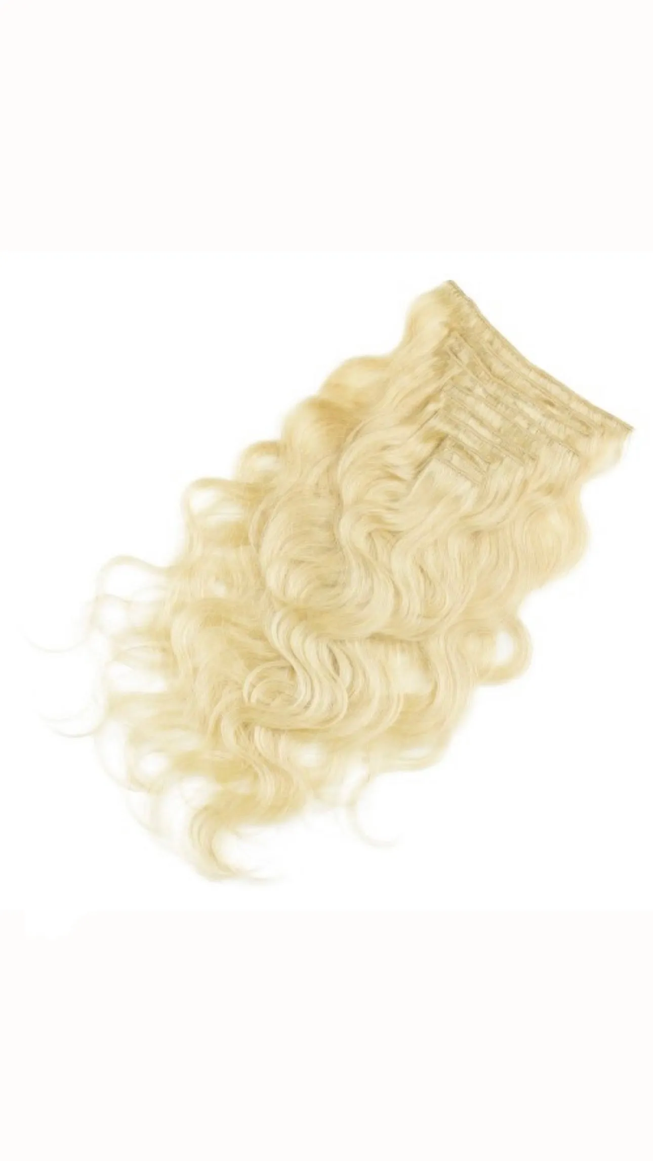 613 Cambodian wavy clip in set
