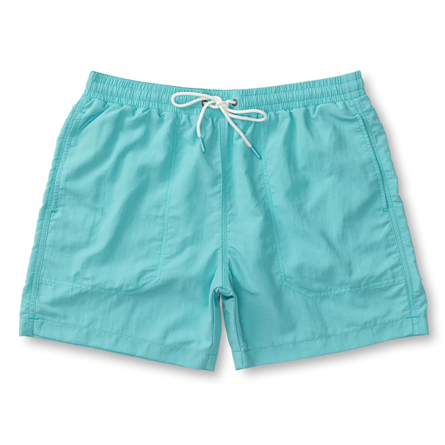 6" Solid Sailport Swim Short - Marine Blue