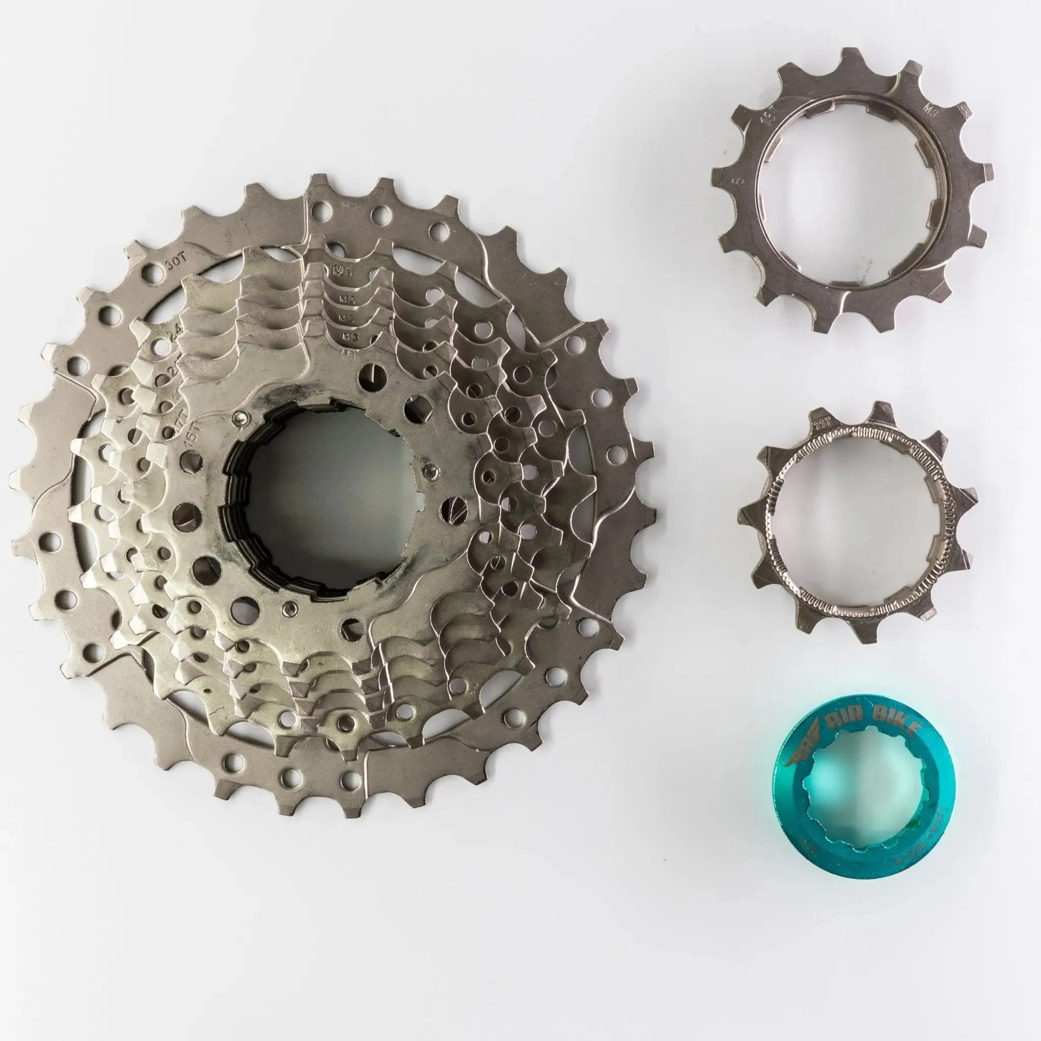 8 Speed 11-30T Cassette MTB fits Shimano & Sram - Air Bike CLEARANCE