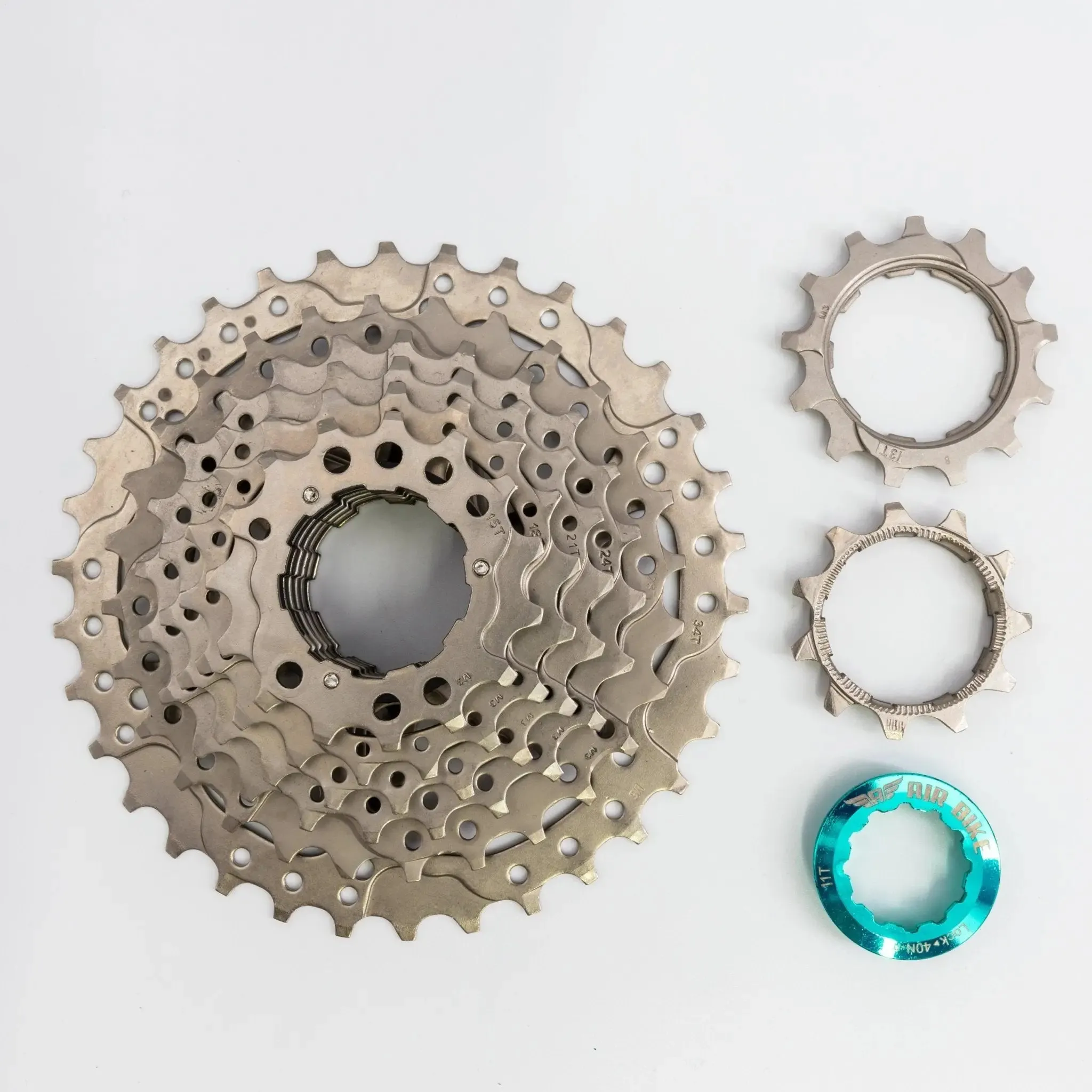 8 Speed 11-34T Cassette MTB fits Shimano & Sram - Air Bike