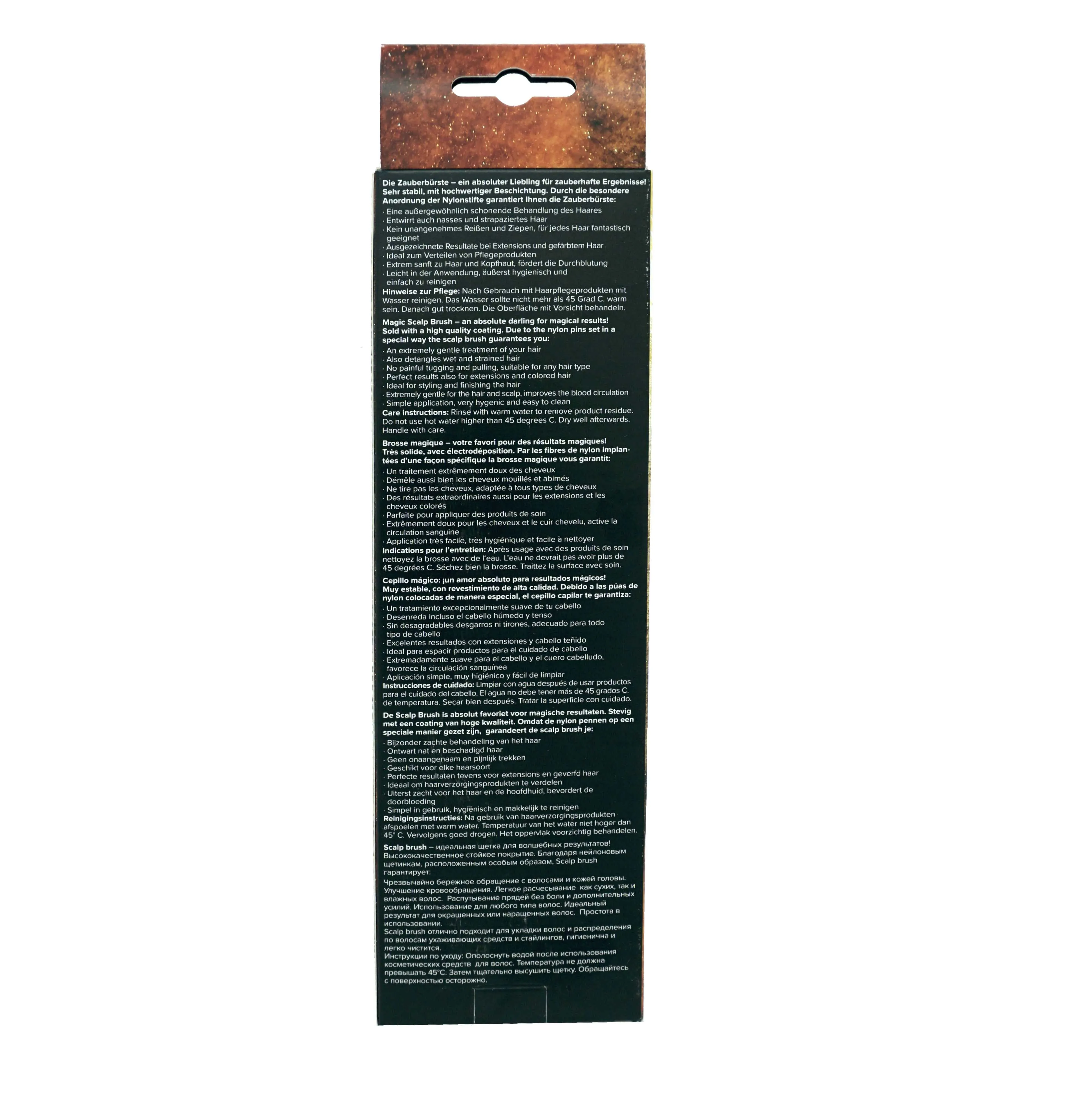 8.5in Magic Scalp Brush, Copper, Hercules Sagemann 8213