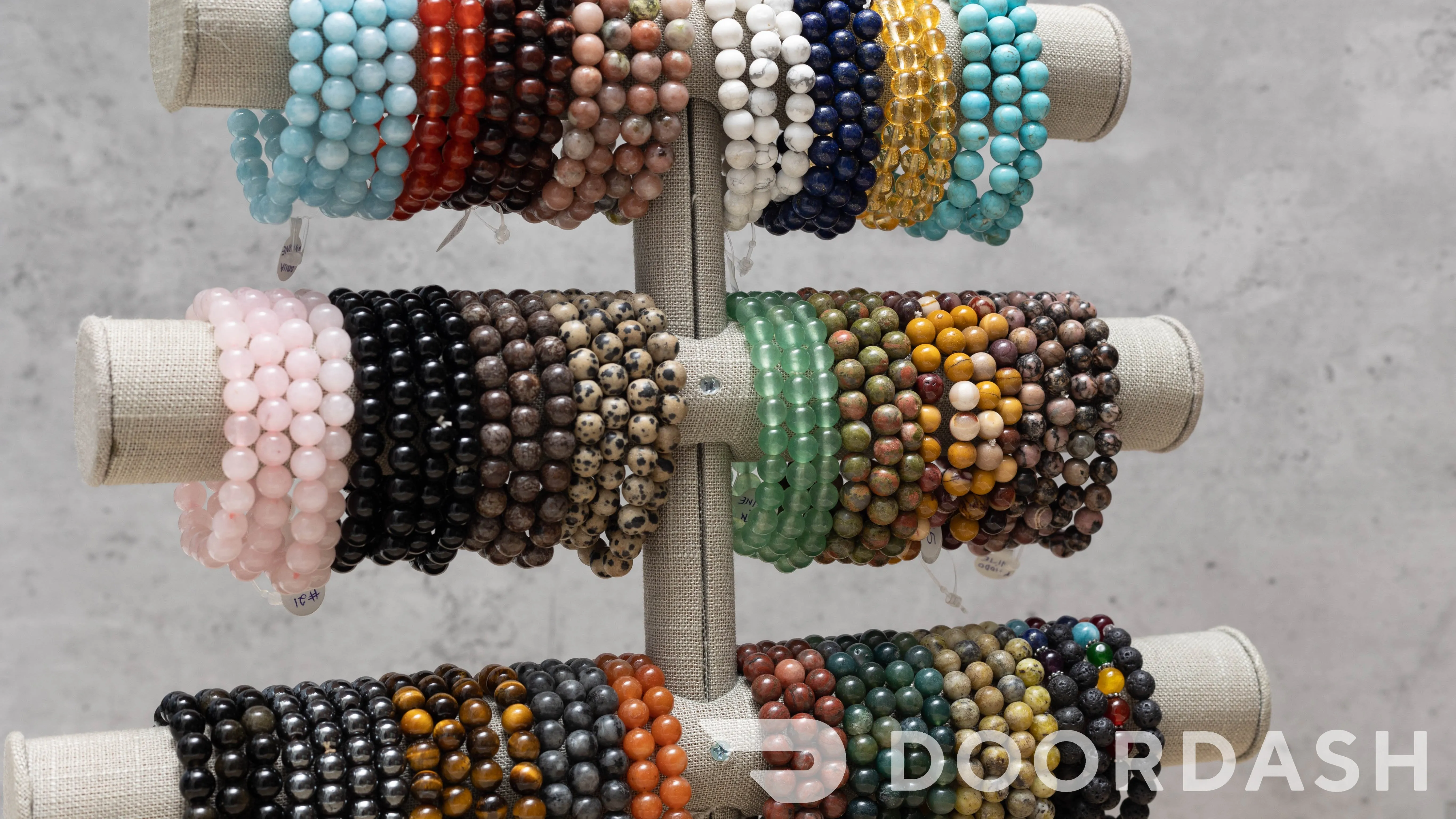 8mm Australian Jasper Mookaite Beaded Elastic Stretch Bracelet
