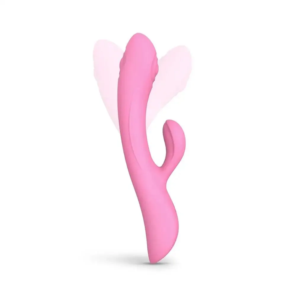 9-inch Silicone Pink Extra Powerful Rechargeable Rabbit Vibrator
