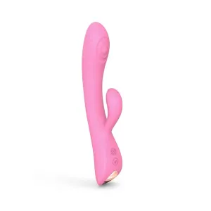 9-inch Silicone Pink Extra Powerful Rechargeable Rabbit Vibrator
