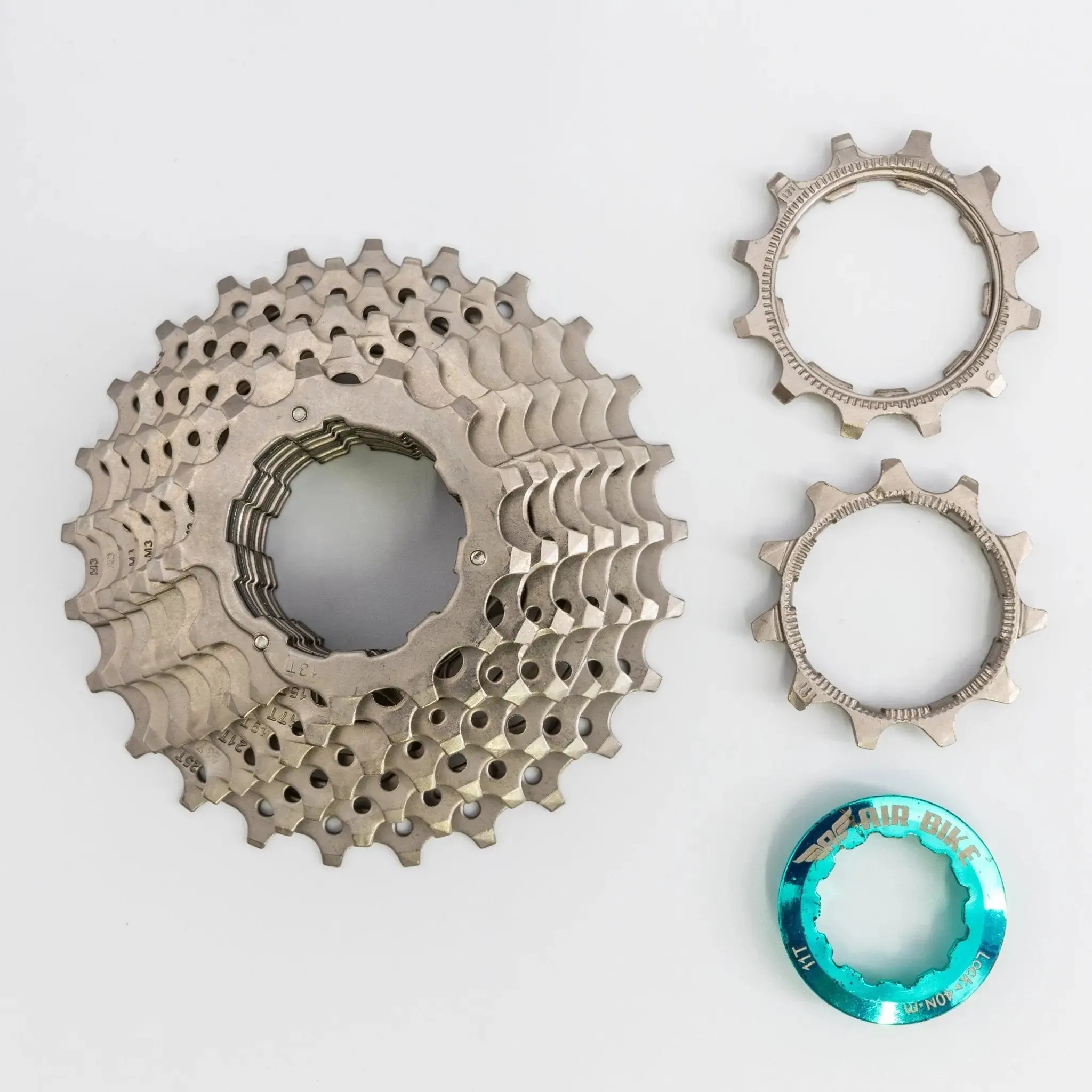 9 Speed 11-25T Cassette Road fits Shimano & Sram - Air Bike UK Clearance
