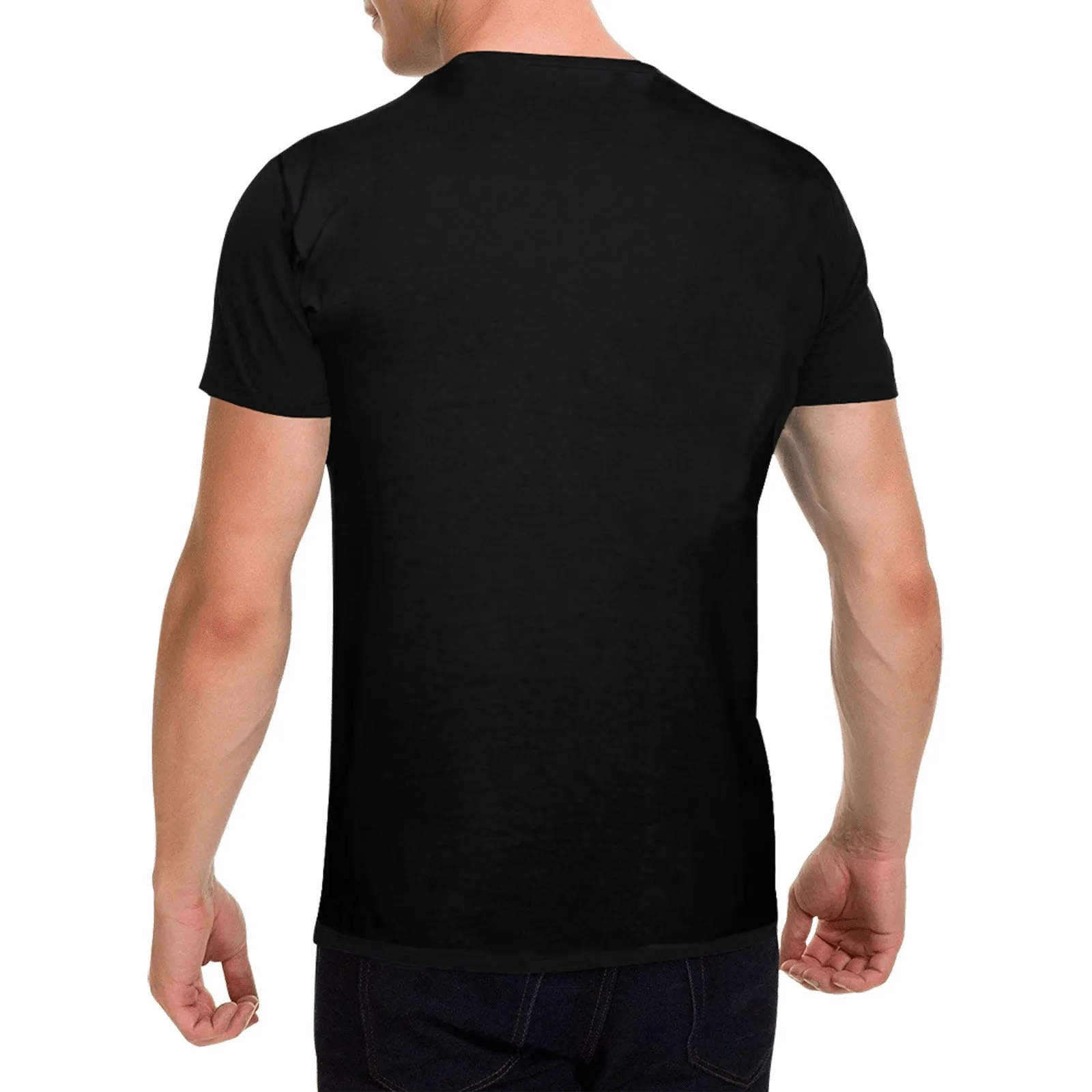 90s Digital Mountain Men's T-shirt 100% Cotton