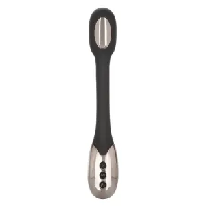 9.25-inch Colt Silicone Black Electro Estim Rechargeable Massager