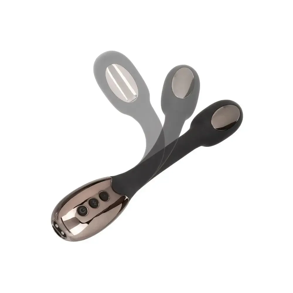 9.25-inch Colt Silicone Black Electro Estim Rechargeable Massager