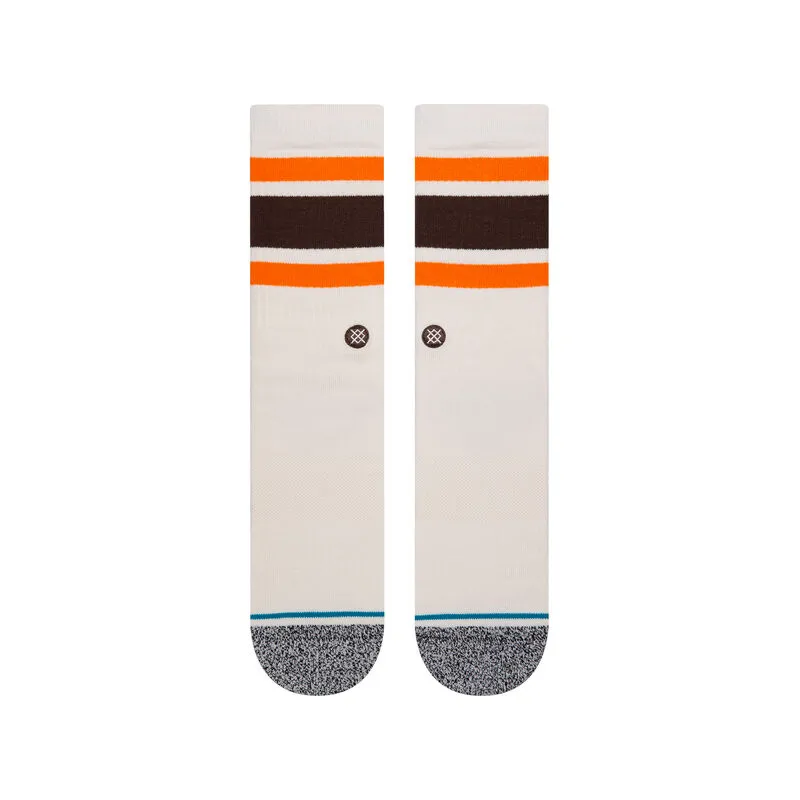 A556A20BOS Stance Boyd ST Crew Socks Off White