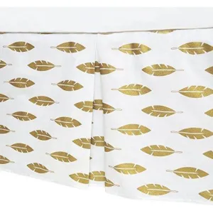 ABC Crib Dust Ruffle - Print