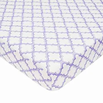 ABC Crib Sheet Cotton Percale - Geometric Shapes
