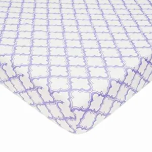 ABC Crib Sheet Cotton Percale - Geometric Shapes