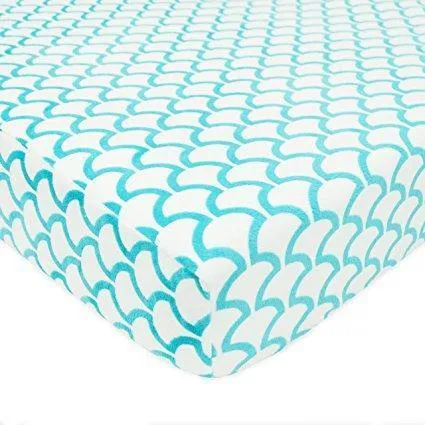 ABC Crib Sheet Heavenly Soft Chenille - Printed