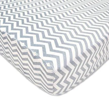 ABC Crib Sheet Heavenly Soft Chenille - Printed