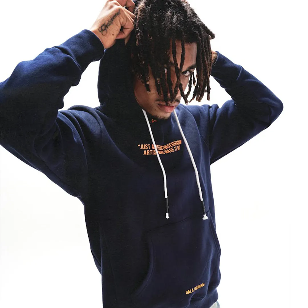 ABSTRACT HOODIE (DEEP NAVY)