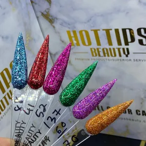 Acrylic Glitter Collection 2 ( 6 colors #88; 41; 52; 137; 60; 70)
