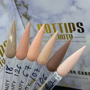 Acrylic Nude Collection 3 ( 6 colors #18; 126; 67; 107; 106; 69)