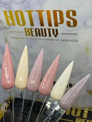 Acrylic Nude Collection 6 ( 6 colors #54; 12; 114; 64; 17; 129)
