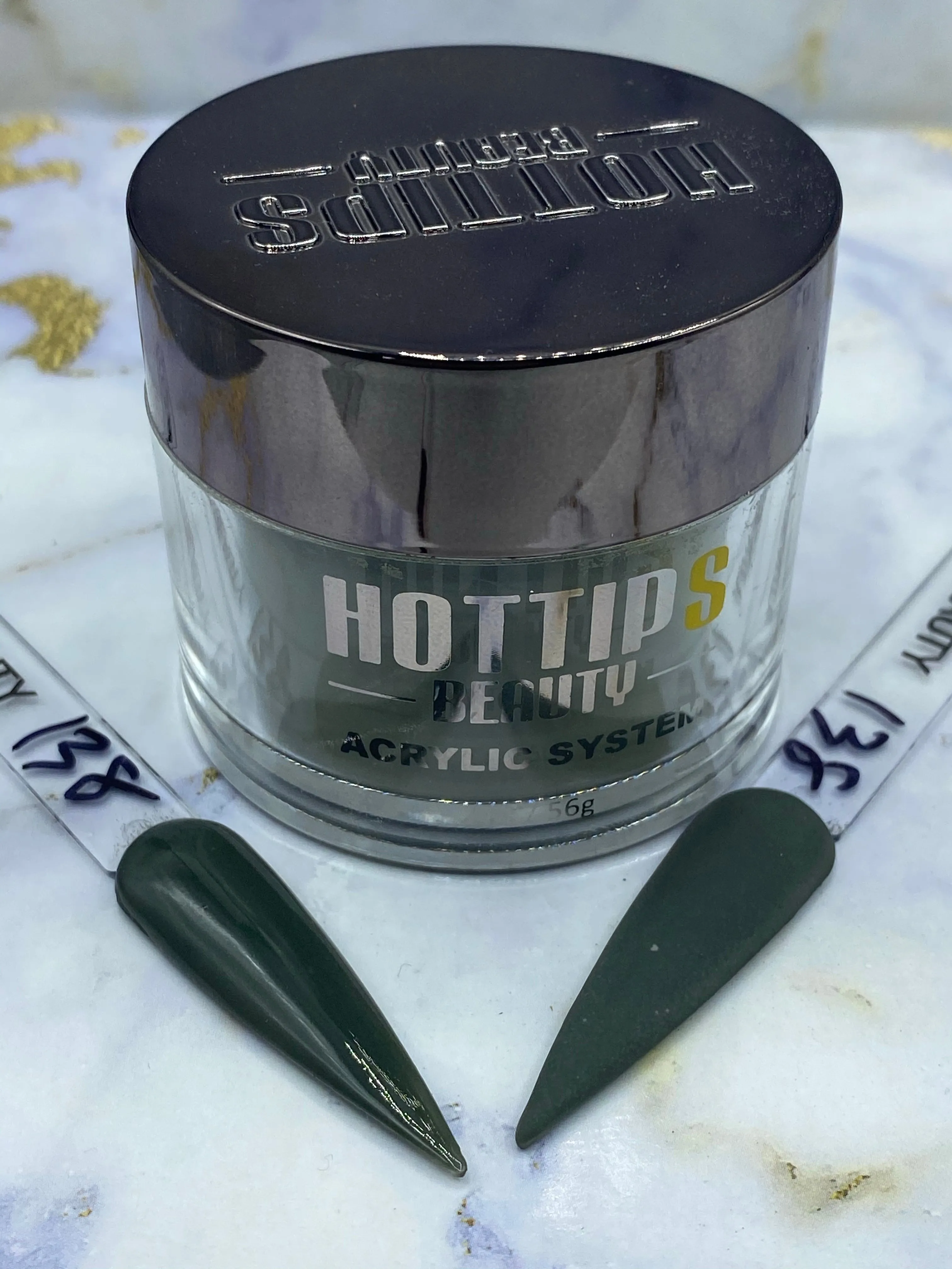 Acrylic Powder - A 138 Crystal Addicts