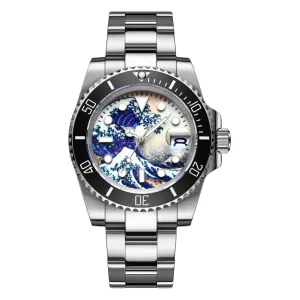 ADDIESDIVE Great Wave Sub Diver Watch（H3AC-Surf）
