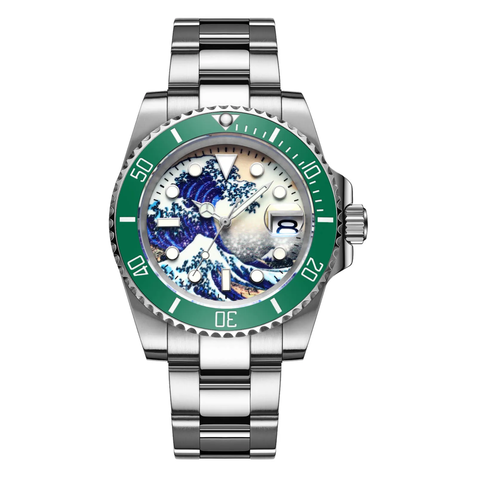 ADDIESDIVE Great Wave Sub Diver Watch（H3AC-Surf）