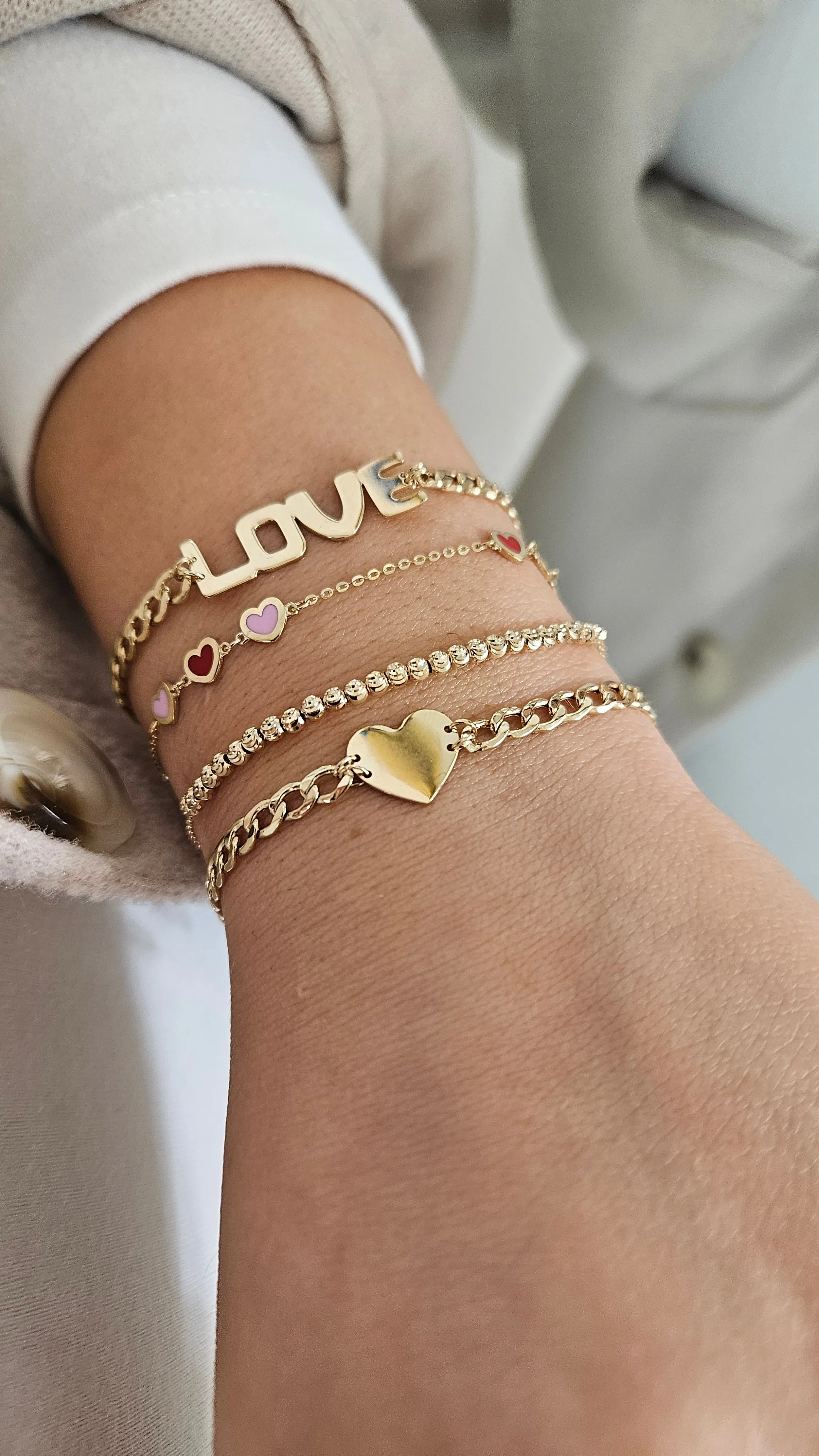 Adjustable Beaded Bracelet