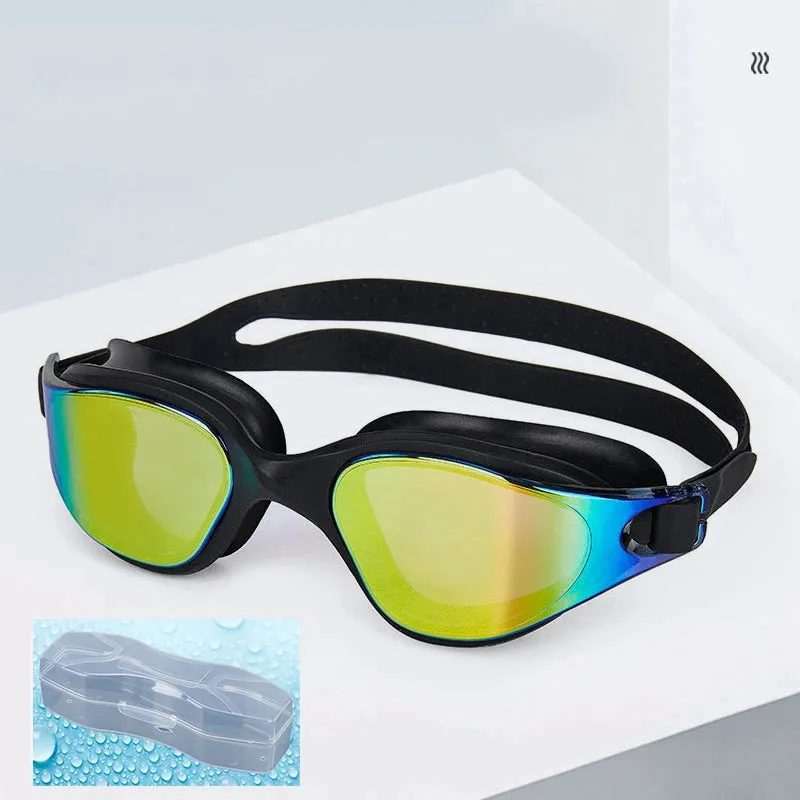 Adjustable Waterproof Anti-fog Swimming Goggles for Men and Women - UV Protection