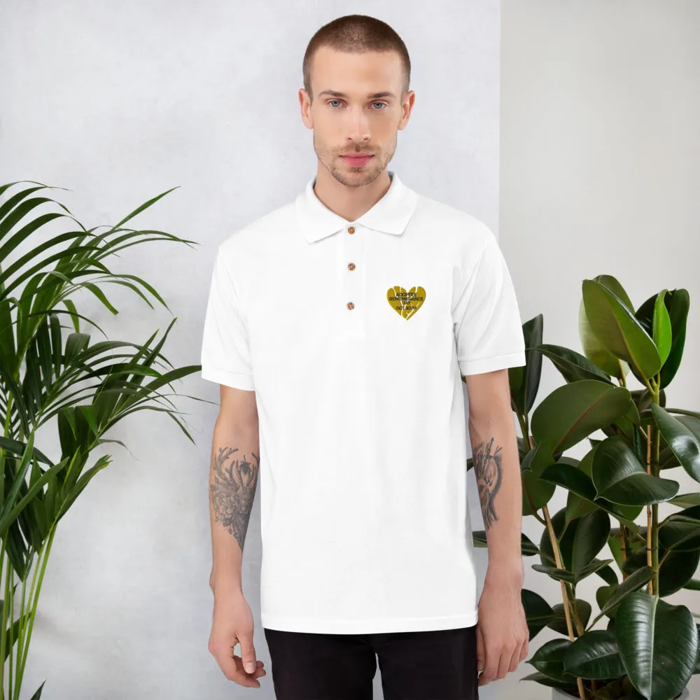Adoptee Remembrance Day Embroidered Polo Shirt