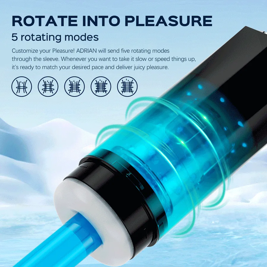 ADRIAN The World’s First Deep Diving Fully Waterproof Automatic Male Masturbator