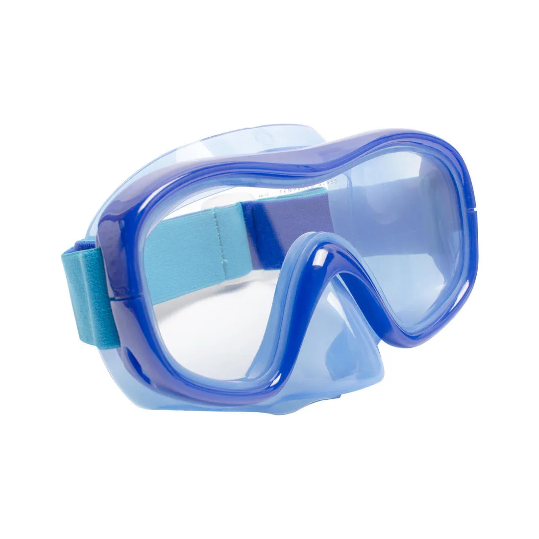 Adult’s Diving Snorkelling Mask and Snorkel Kit SNK 100 - Pale