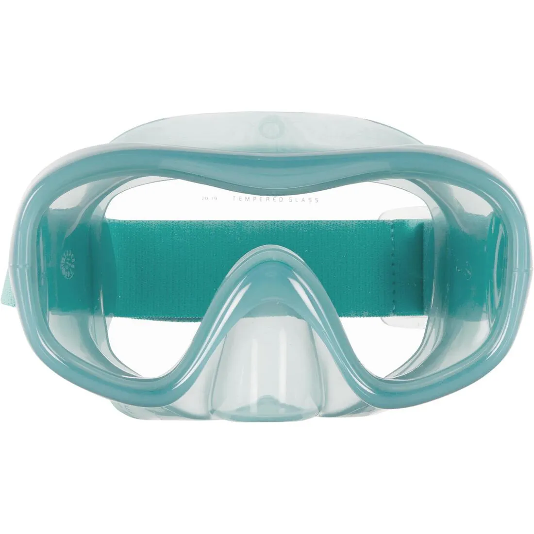 Adult’s Diving Snorkelling Mask and Snorkel Kit SNK 100 - Pale