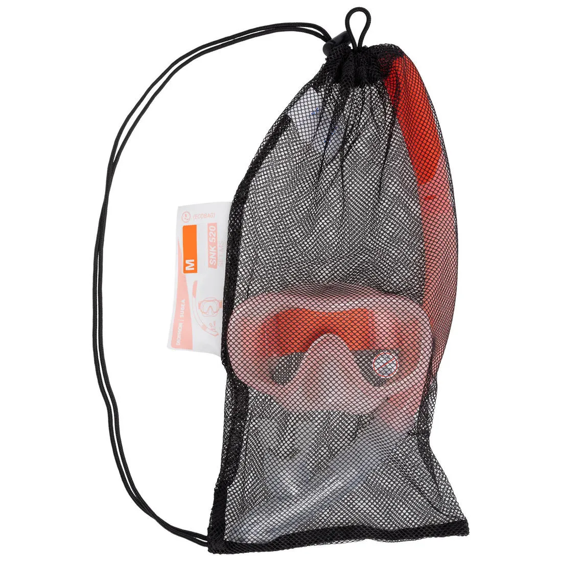 Adult’s Diving Snorkelling Mask and Snorkel Kit SNK 100 - Pale