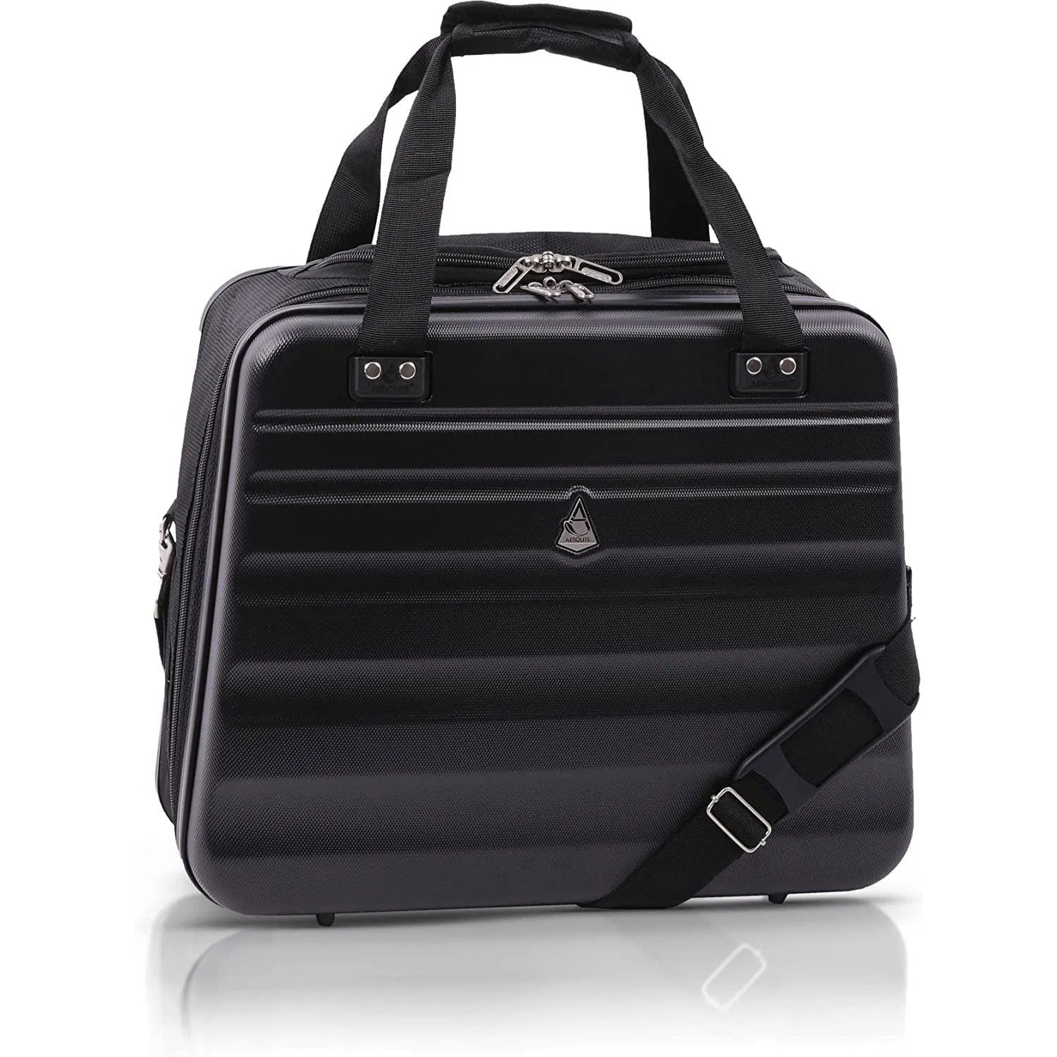 Aerolite New Summer 2024 Easyjet Maximum Size 45x36x20cm Hand Cabin Luggage Approved Hard Shell Travel Carry On Holdall Shoulder Under Seat Flight Bag with 2 Year Warranty