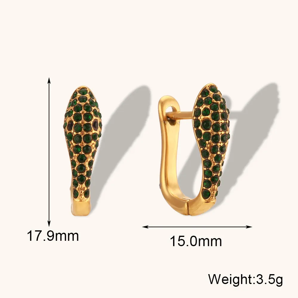 Affordable Luxury Fashion Zircon Earrings