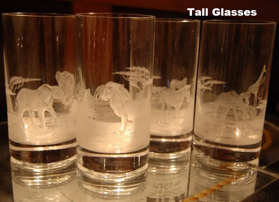 African Family Wildlife Crystal