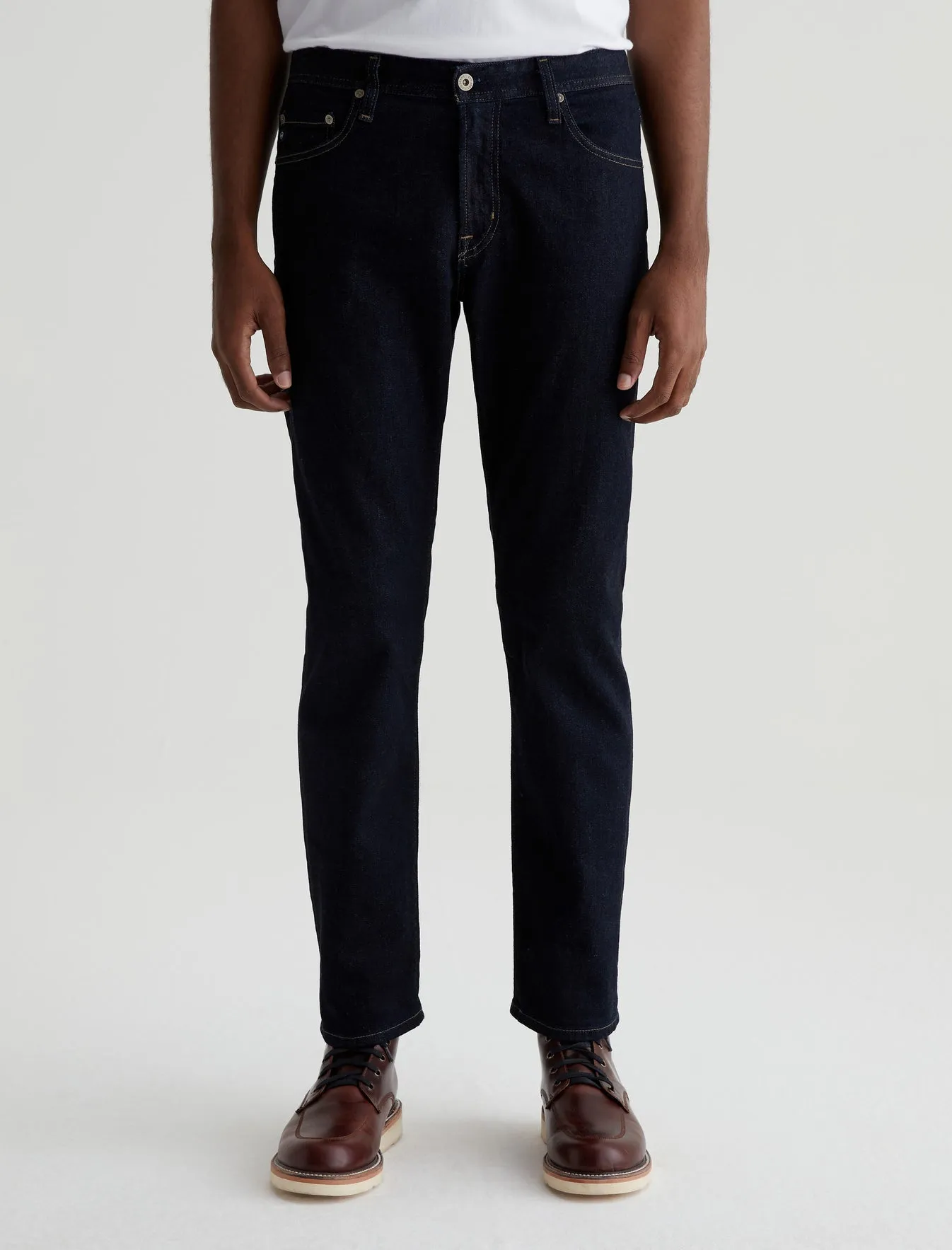 AG Adriano Goldschmied Everett Slim Straight Indigo Wash Jeans